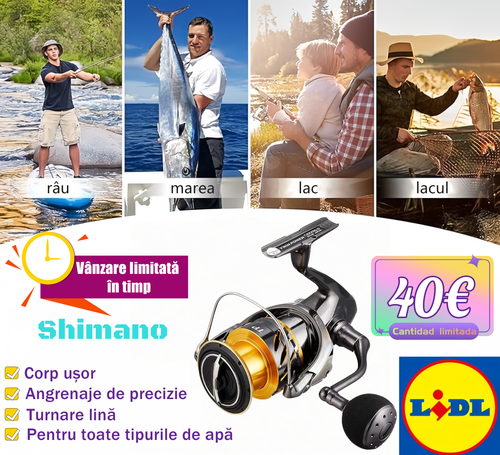 SHIMANO TWIN POWER FD 2020 - reducere de 70% pentru o perioadă limitată