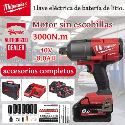 Cheie de impact American Milwaukee M18 cu cuplu ridicat și durată lungă de viață a bateriei litiu