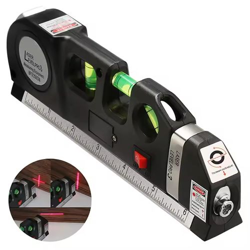 Multi-função em um laser wire splitter: retículo, medição de ângulo reto, precisão sem erro!
