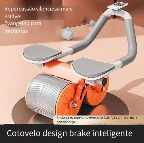 O Must-Have para Abdômen Definido: Roda Abdominal com Recuo Automático!