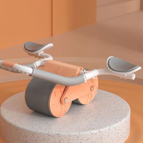 O Must-Have para Abdômen Definido: Roda Abdominal com Recuo Automático! 复制