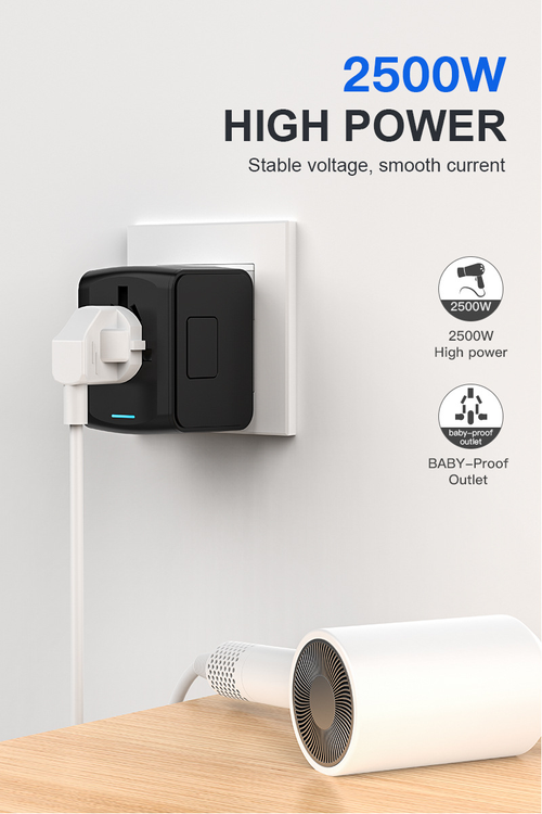 multi-functional travel adapter plug