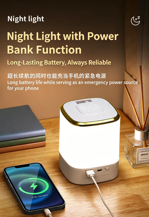 Remote‑Controlled Rechargeable Touch Night Light