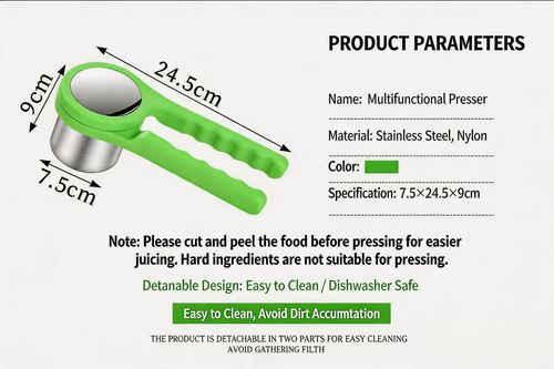 Multifunctional Potato Ricer & Fruit Squeezer
