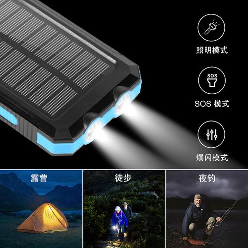 10000mAh solar power bank