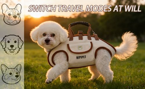 Portable Pet Backpack Carrier for Walking & Hiking
