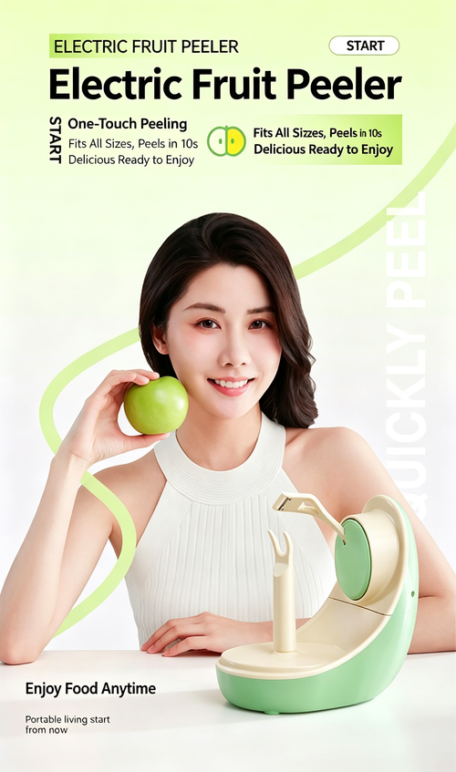 Multifunctional Electric Fruit Peeler | Peel Fruits Automatically & Safely