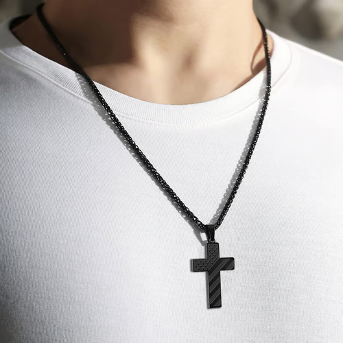 🎁IronPride Cross American Flag Cross Necklace