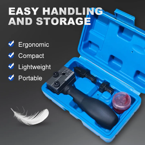🔧 Professional Brake Line Flaring Tool Kit - Universal Fit for Cars, Trucks & Motorcycles