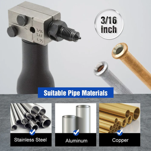 🔧 Professional Brake Line Flaring Tool Kit - Universal Fit for Cars, Trucks & Motorcycles