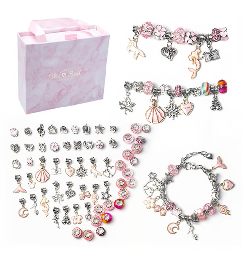 🎁Charm Bracelet Jewelry Making Kit--The Best Gift for Girls🎁