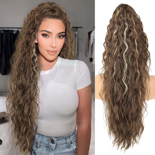 Clip-in Ponytail Wig