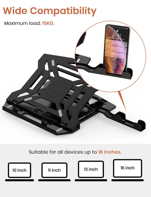 adjustable laptop cooling stand