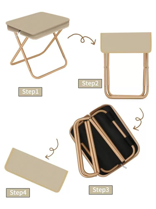 outdoor folding stool（two chairs）