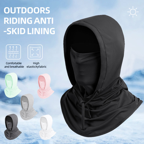 Sun Protection Mask Black & Gray (2 pieces)