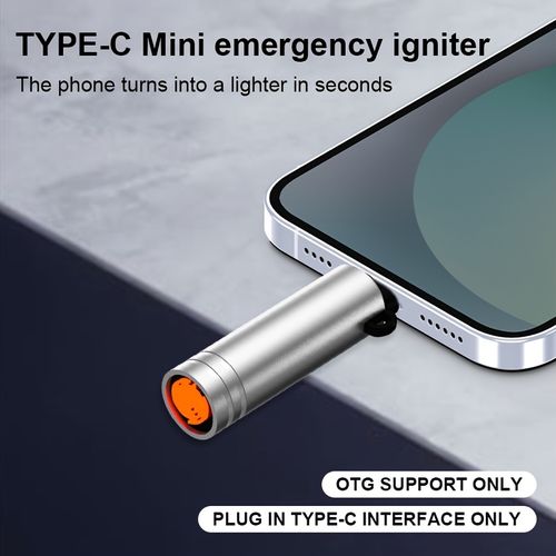 2pcs Black and Argent & USB Type-C Link, Ignition Start, Double USB Charger - Silvery and Black Metal Finish, Suitable for Home Car, 36V or Less, Compact Design Easy to Use, Fashionable Metal Design| Metal Surface, Without Battery