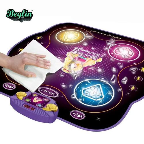 Musical Play Mats Kids Educational Games Toys Dancing Challenge Play Mat Electronic Blanket Touch Dance Play Mat