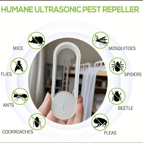 3pcs&6pcs set, intelligent sonic mosquito repeller, strong coverage, silent work or sleep, harmless insect killer, household assistant that liberates you from insect bites