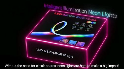 5m & Phantom Light Strip Smart Phantom Neon Strip Set USB Socket APP Music Sound Control Outdoor Decorative Lights
