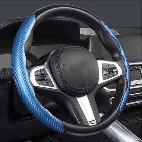 🔥Universal Colorful Suede Material Car Steering Wheel Cover Anti-skid Durable Steering Wheel Accessories🔥