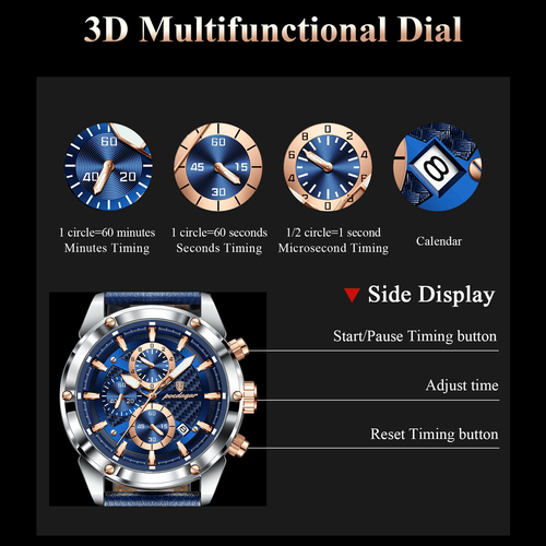 Luxury Sports Man Wristwatch Military Watch