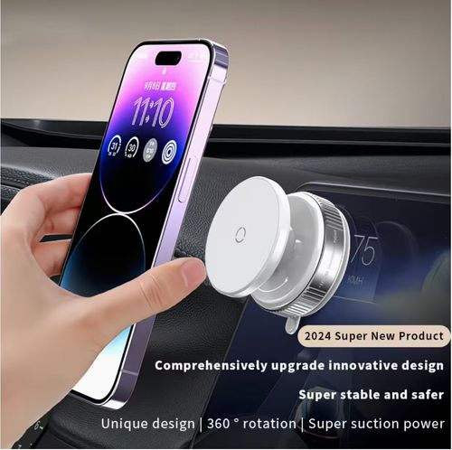 Vacuum phone holder (convenient and easy to use)