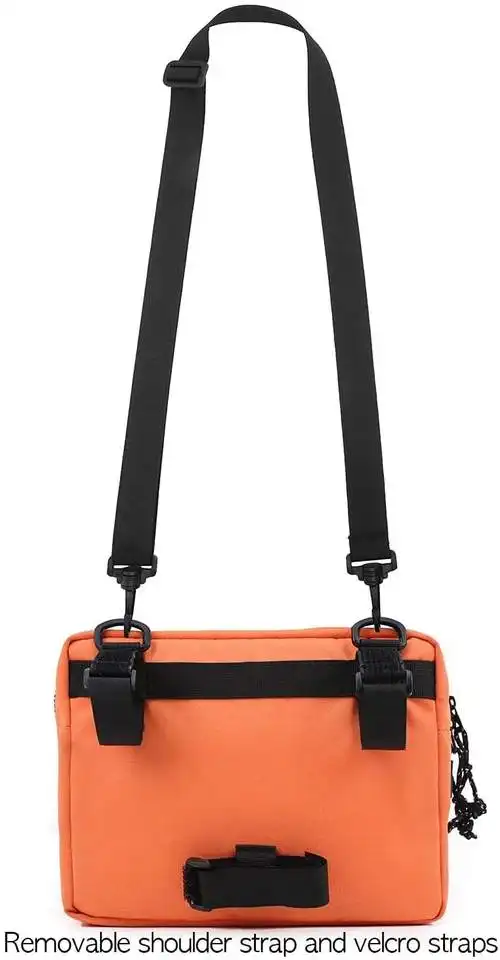 Travel Bicycle Frame Bag — Portable Front Leather Pouch, Top Tube Case, Waterproof Handlebar Bag