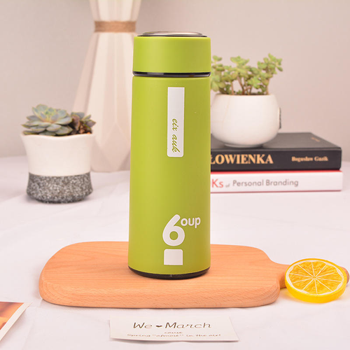 New exquisite glass-lined advertising gift creative water bottle, simple department store student water bottle