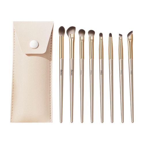 Eyeshadow brush set, makeup brushes, blade brush, under-eye concealer brush, eyeliner brush, small detail brushes, makeup set
