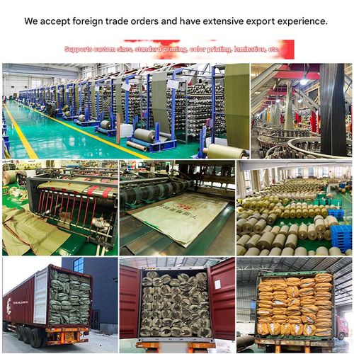 Customized gray woven plastic bags, thickened PP packaging snakeskin bags