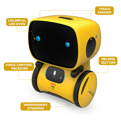 Hot-selling smart robot toys: dancing, singing, touch-screen version control, interactive talking robot, smart companion toy robot gift.