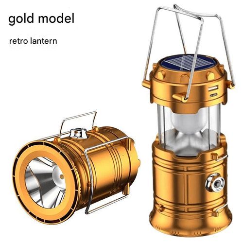 Outdoor camping light, solar-powered lantern, long-lasting high-powered camping light, 5800 rechargeable emergency light, portable lighting.