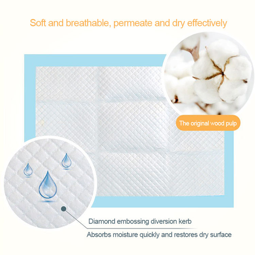 Newborn disposable waterproof and breathable baby changing pad, non-washable bed sheet, leak-proof pad