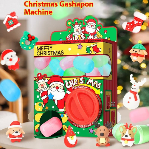 Wholesale Christmas children's funny egg twisting machine toy blind box doll claw egg twisting machine children's gifts