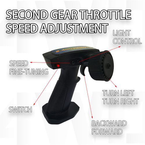 High-speed four-wheel drive drift remote control car, children's electric racing car, rechargeable toy car simulation model