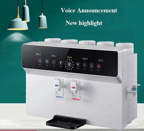Myteck New Arrival Tabletop RO Water Filter Purifier Dispenser 5 Stages Filter System Reverse Osmosis System Hot Cold