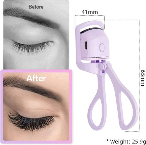 USB Charging Electric Heated Eye Lash Perm Eyelashes Curls Makeup Tools Thermal Eyelash Curler