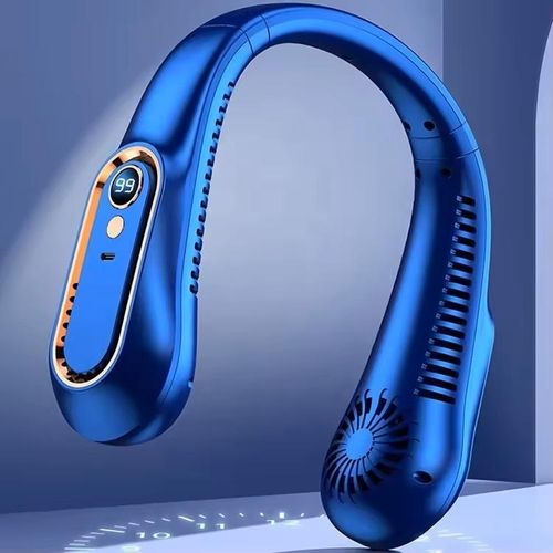 New Outdoor Wearable Neck Fan, New Design Rechargeable USB Portable Cooling Neck Fan