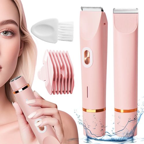 Home Use USB Hair Removal Dual Head Electric Shaver Portable Painless Epilator Device Electric Lady Hair Shaver