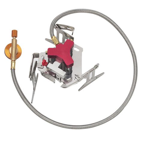 Portable Ultralight Outdoor Gas Stove Foldable Three Head Burner Gas Cooker Windproof Camping Cookware Picnic BBQ