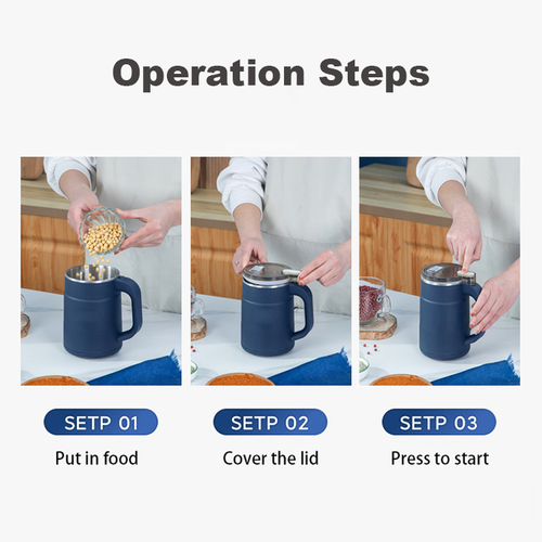 Commercial Use Stainless Steel Electric Spice Grinder Machine One-Touch Push-Button Integrated Brush Spoon Herb Bean Grinding