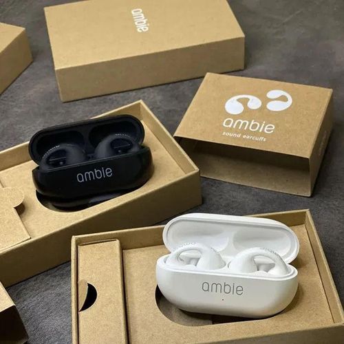 Hot Selling Ear Hook Ear Clip Earphone HIFI Stereo Wireless Headphones Outdoor Sports Waterproof Headset Ambie