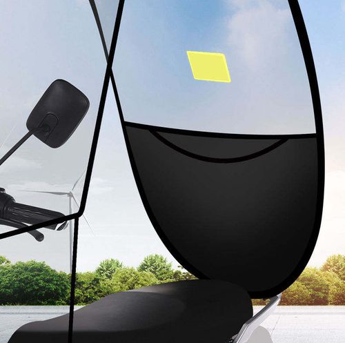 New Innovative Sunshade Rain Shelter for Electric Vehicles Windproof Waterproof Canopy Bicycle Motorcycle Scooter Cover Umbrella