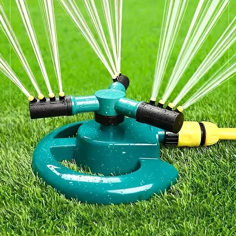 360° Rotating Garden Sprinkler, Automatic Lawn Watering Irrigation System