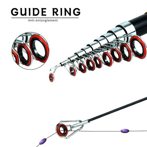 Portable Telescopic Fishing Rod and Reel Combo Full Kit with Lures Hooks and Carry Bag