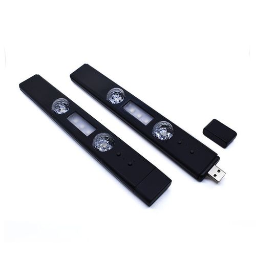 Car Footwell Atmosphere Light Wireless Charging 14 Effects Remote Sound Control Magnetic Mount