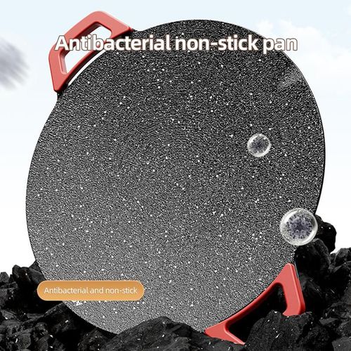 Non-Stick Maifan Stone Electric Griddle 36cm | FREE Stand for Family BBQ