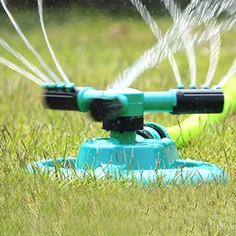 360° Rotating Garden Sprinkler, Automatic Lawn Watering Irrigation System