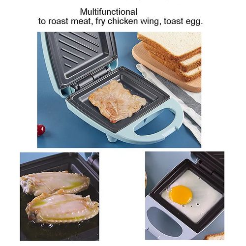 3 in 1 Breakfast Sandwich Maker Fast Cooking Griddle for Toast Fried Eggs