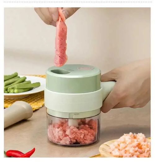 Wireless Electric Food Chopper Multifunctional Dicer Garlic & Meat Grinder